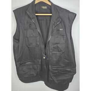 ​ProMaster Men's Black Multi-Pocket Photographer Shooting Cargo Utility Vest XXL